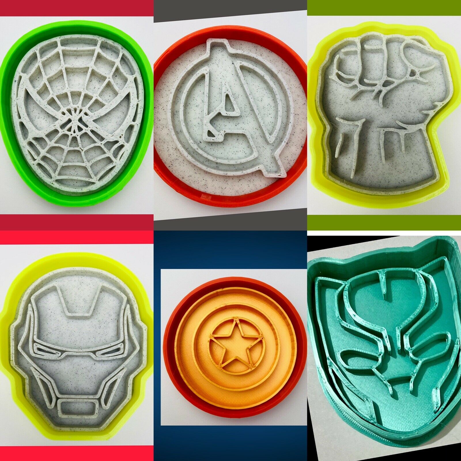 6 marvel set